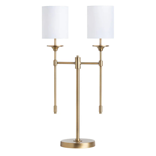 Sheratan of Woodstock Table Lamps (2-Pack), Gold, Traditional