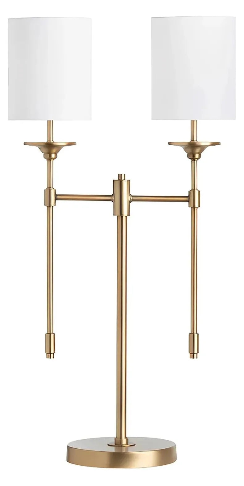 Sheratan of Woodstock Table Lamps (2-Pack), Gold, Traditional