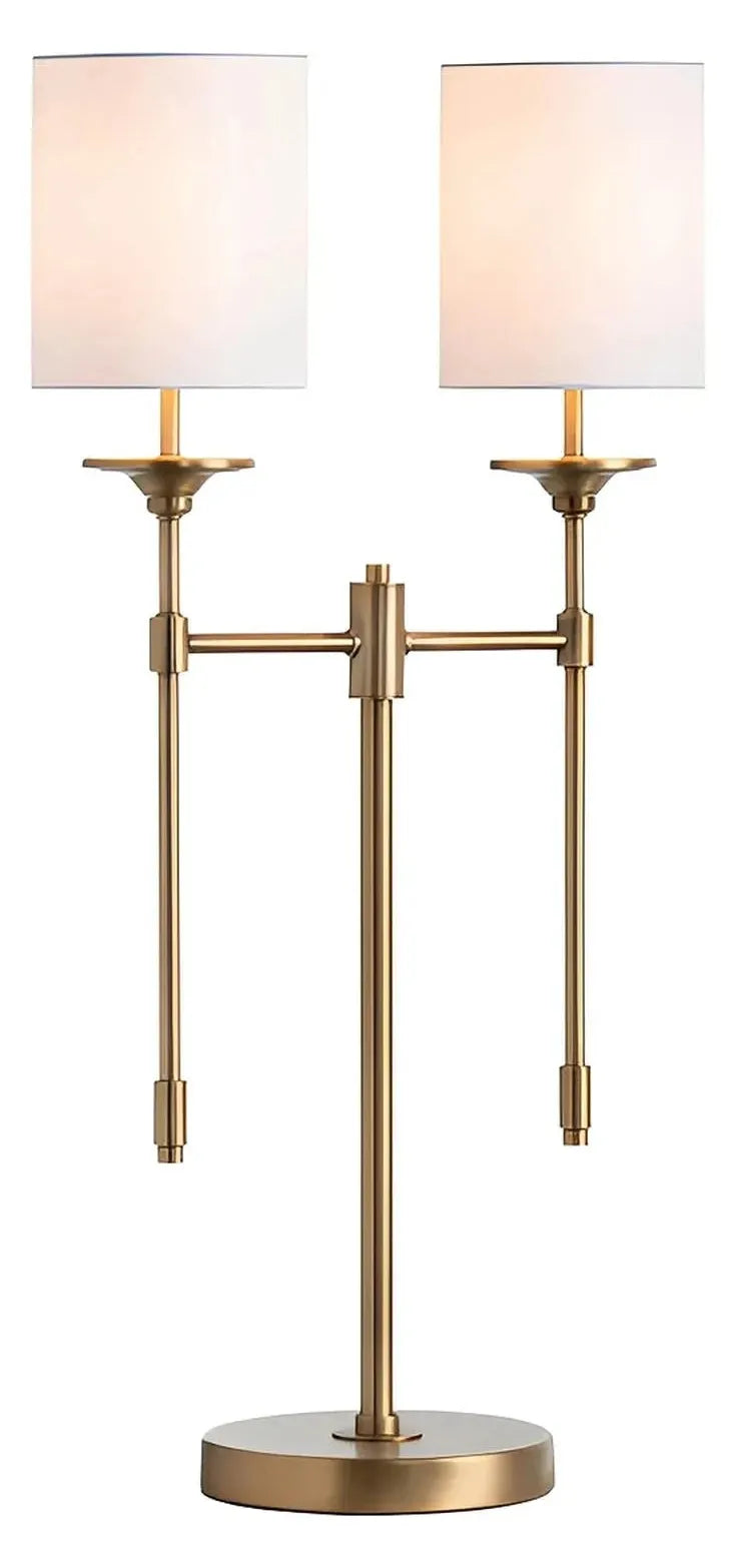 Sheratan of Woodstock Table Lamps (2-Pack), Gold, Traditional