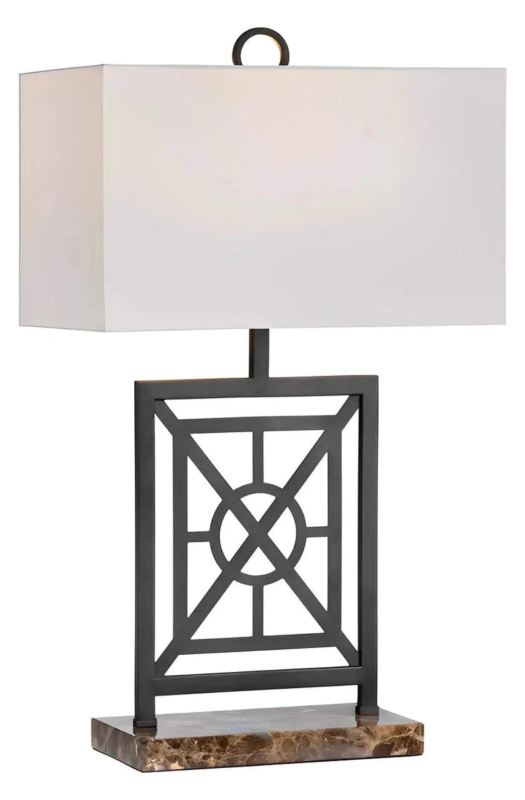 Hadar of Stillwater Table Lamps (2-Pack), Black, Transitional