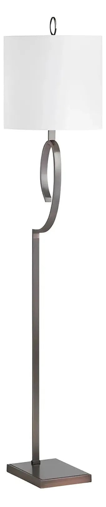 Menkar of Salem Floor Lamp, Bronze, Contemporary