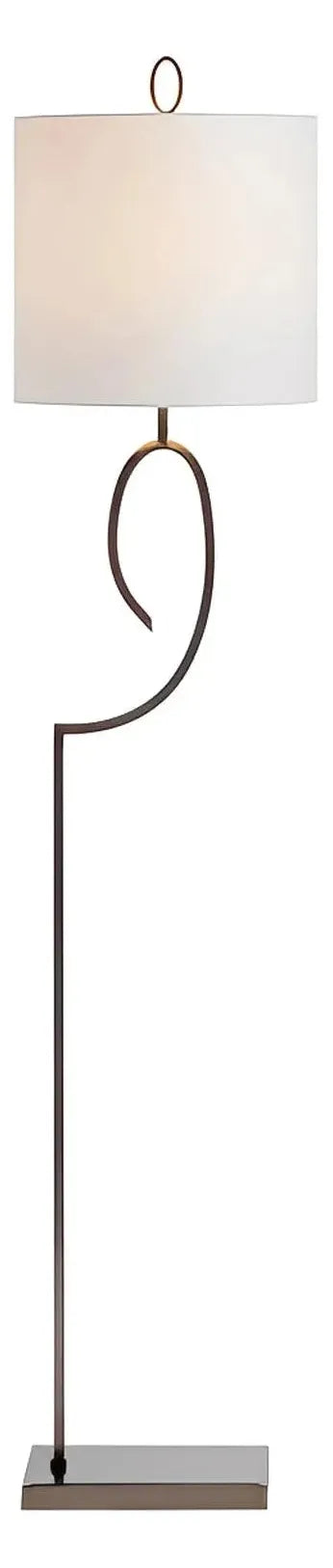 Menkar of Salem Floor Lamp, Bronze, Contemporary