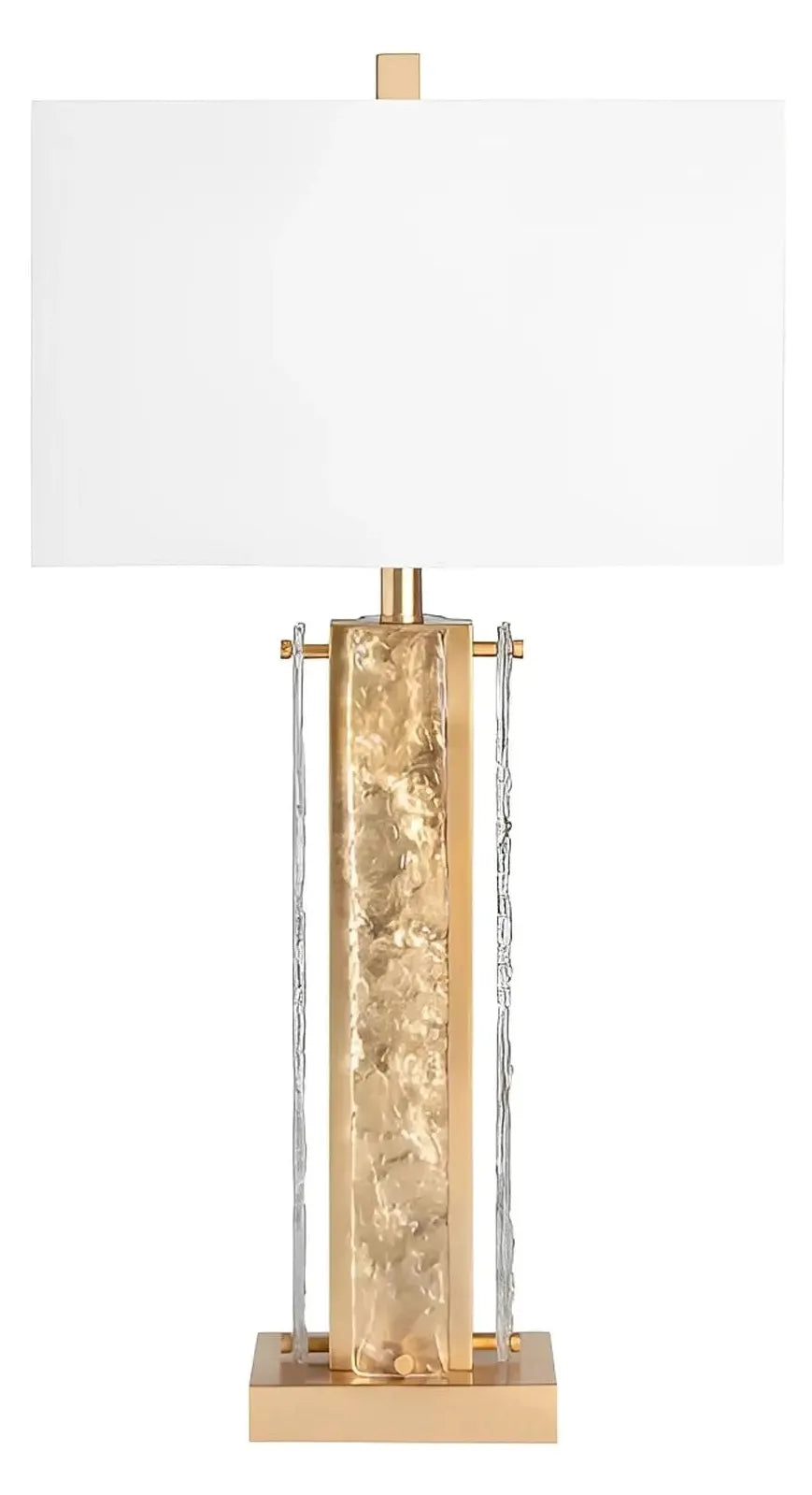 Thalim of Millbrook Table Lamps (2-Pack), Gold, Transitional