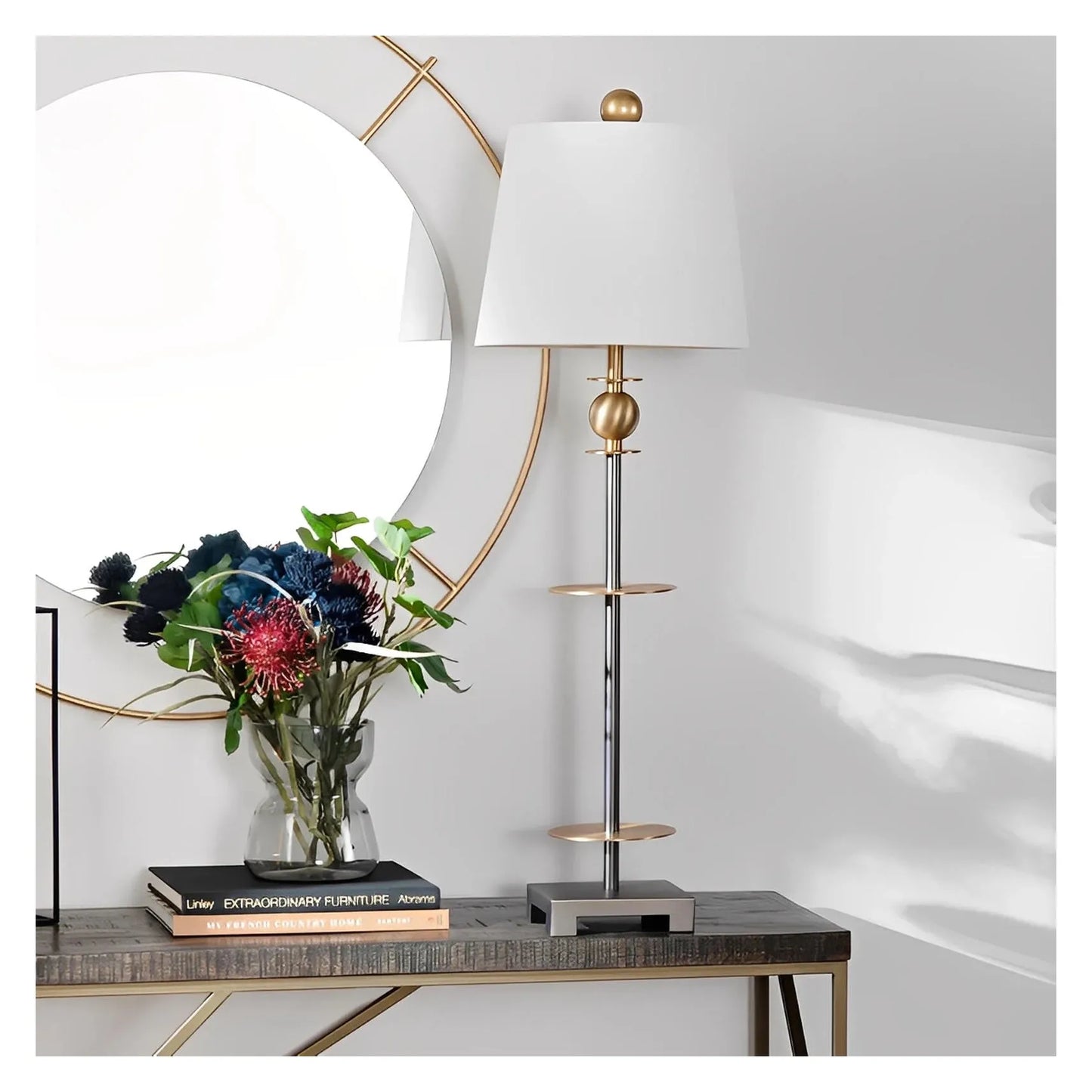 Acrux of Plymouth Table Lamp (2-Pack), Bronze, Contemporary