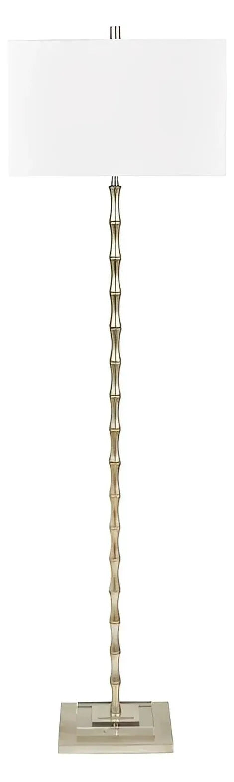 Naos of White Mountain Floor Lamp, Brass, Transitional