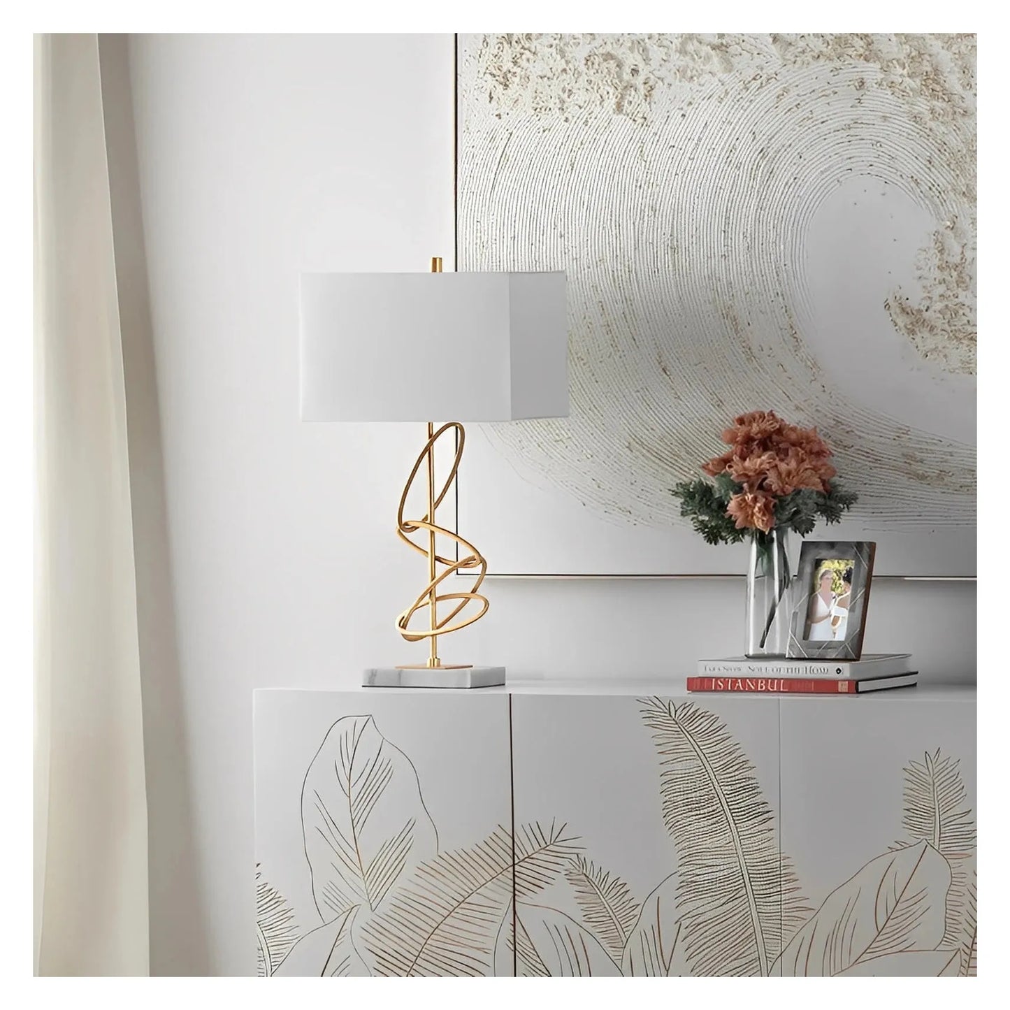 Nunki of Stowe Table Lamps (2-Pack), Contemporary