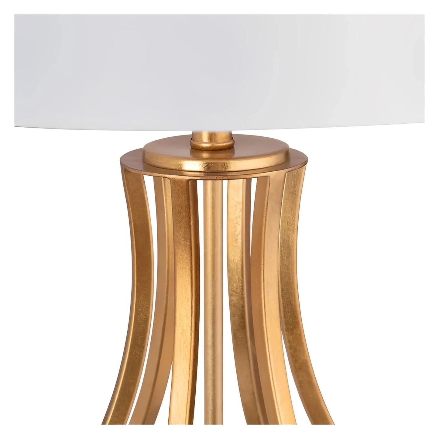 Mira of York Harbor Table Lamps (2-Pack), Gold, Contemporary