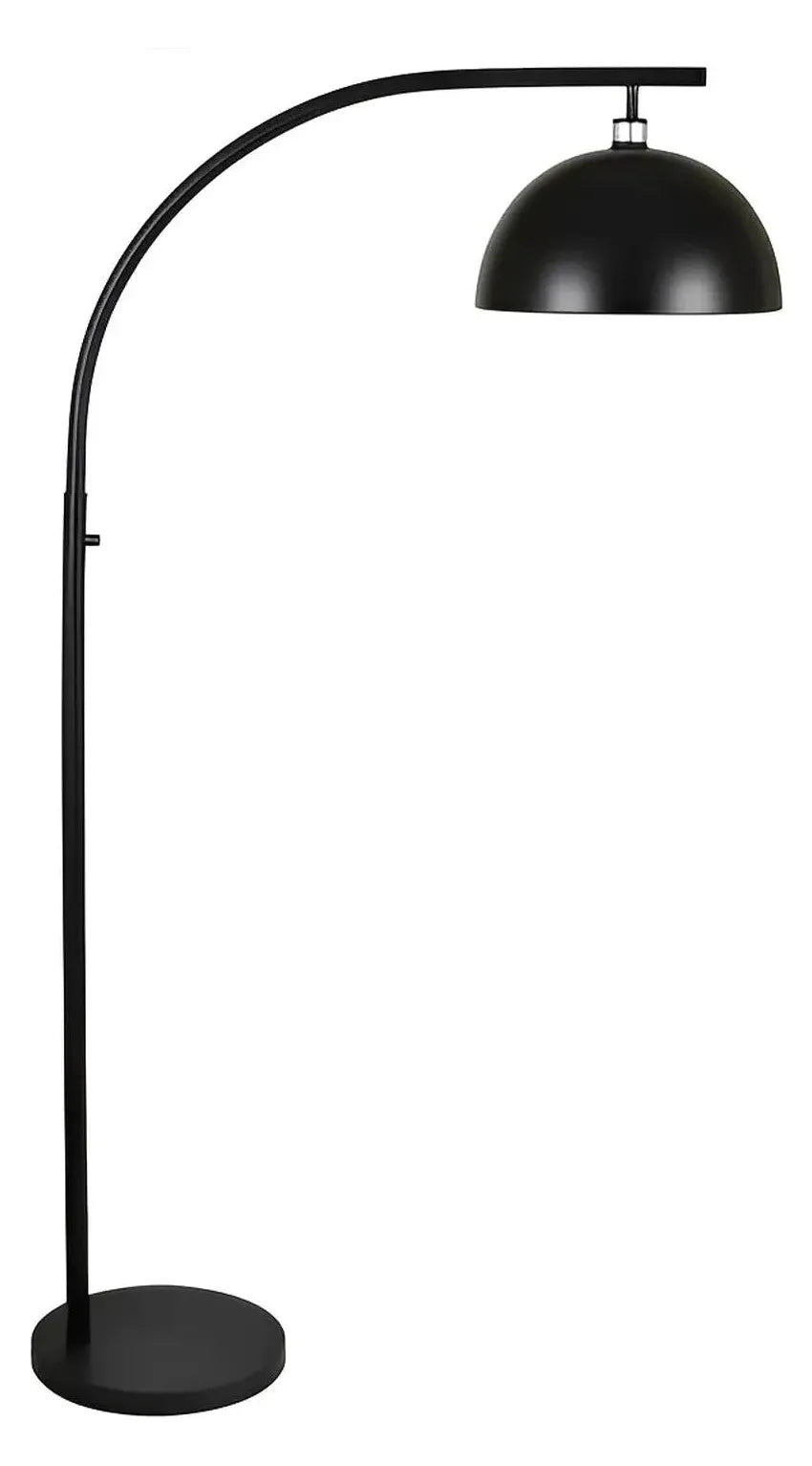 Thalim of Hudson Valley Floor Lamp, Black, Transitional