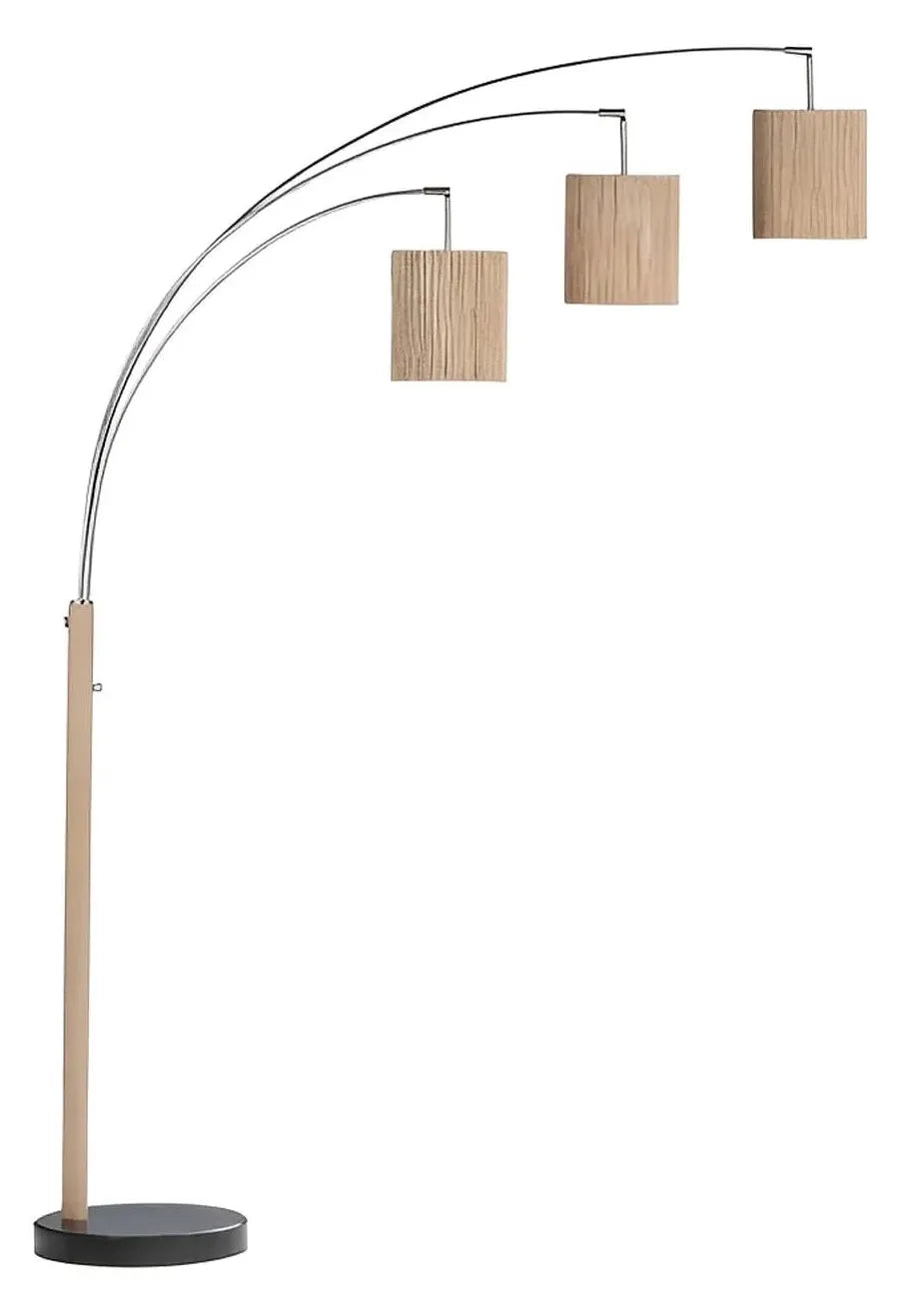 Yed Prior of Maplewood Floor Lamp, Silver, Transitional