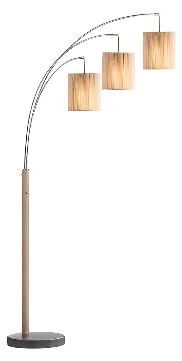 Yed Prior of Maplewood Floor Lamp, Silver, Transitional