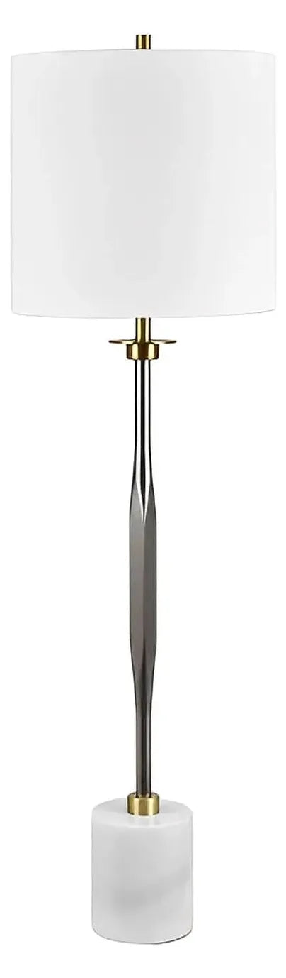 Auriga of Falmouth Table Lamp (2-Pack), Silver, Contemporary