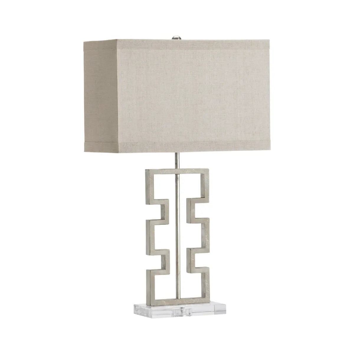 Vega of Adirondack Table Lamps (2-Pack), Silver, Transitional