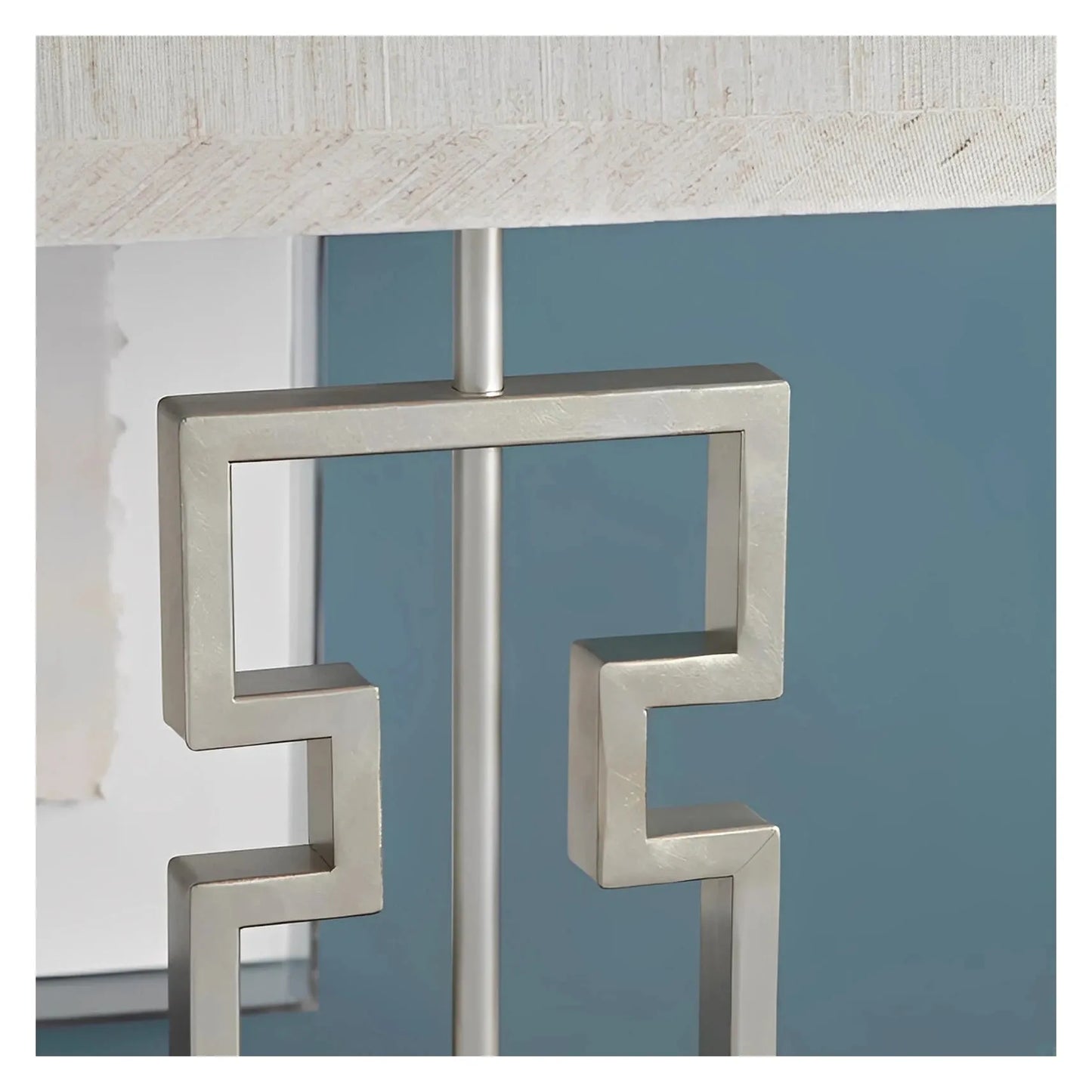 Vega of Adirondack Table Lamps (2-Pack), Silver, Transitional