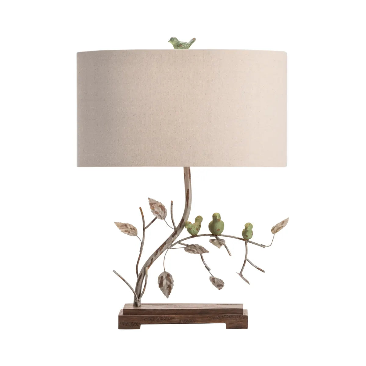 Thalim of Cedar Hill Table Lamps (2-Pack), Beige, Rustic