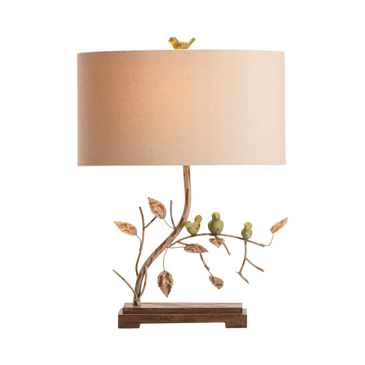 Thalim of Cedar Hill Table Lamps (2-Pack), Beige, Rustic