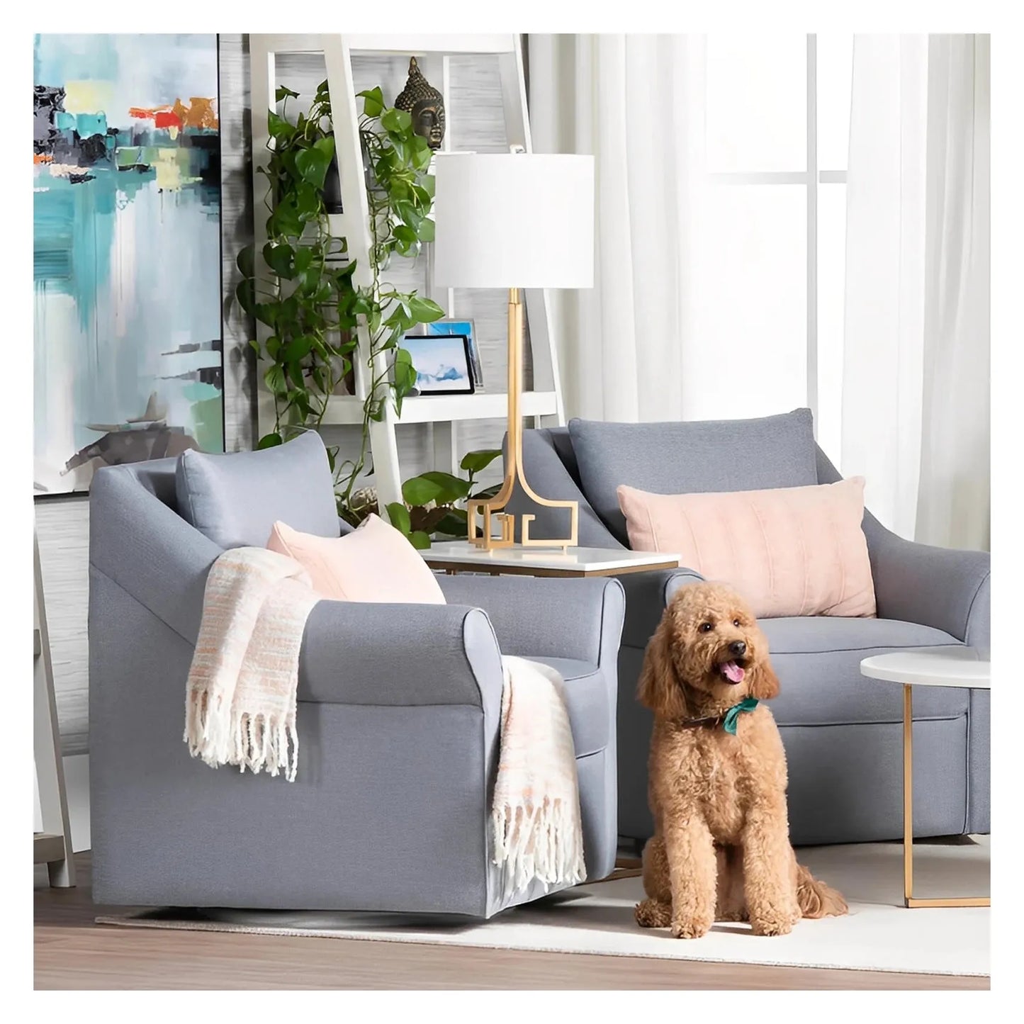 Talitha of Hudson Valley Table Lamps (2-Pack), Gold, Transitional