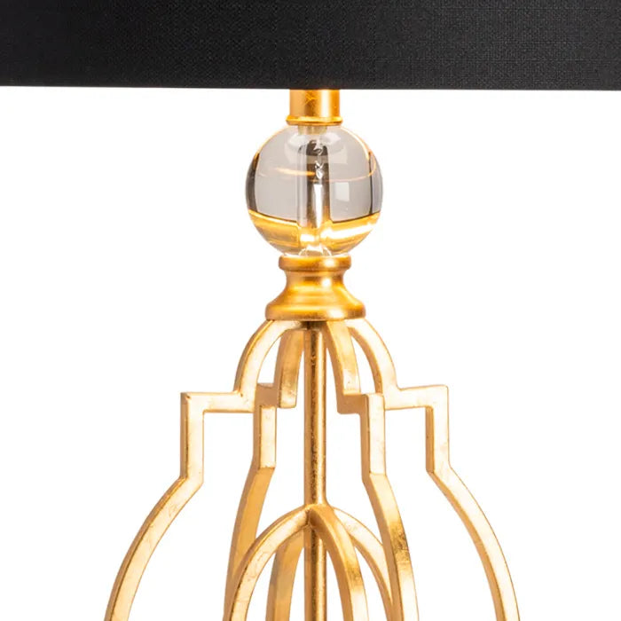 Sheratan of Burlington Table Lamps (2-Pack), Gold, Contemporary