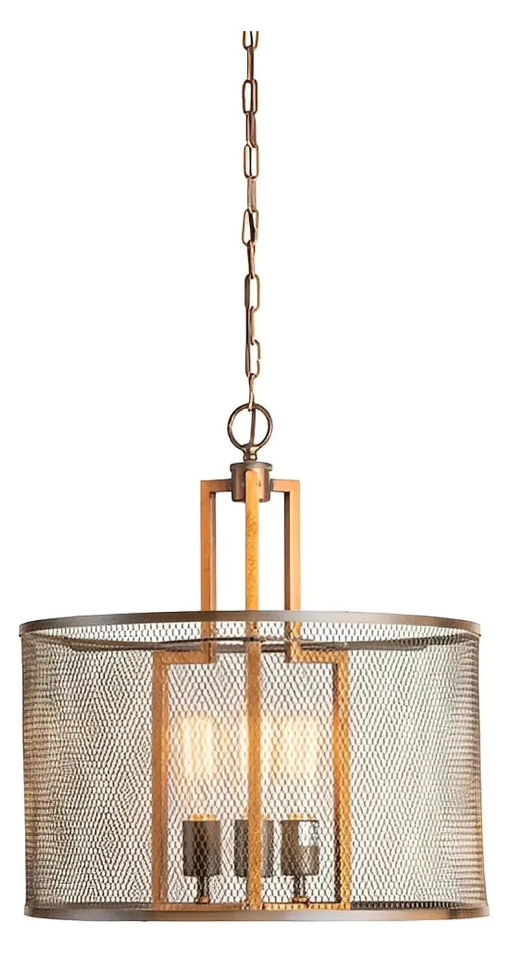 Thalim of Brookhaven Pendant, Gold, Rustic