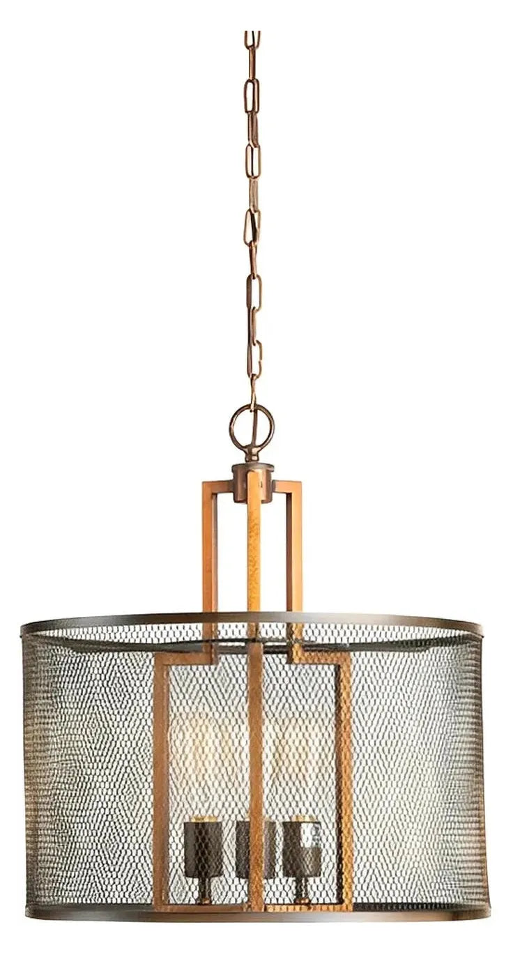 Thalim of Brookhaven Pendant, Gold, Rustic