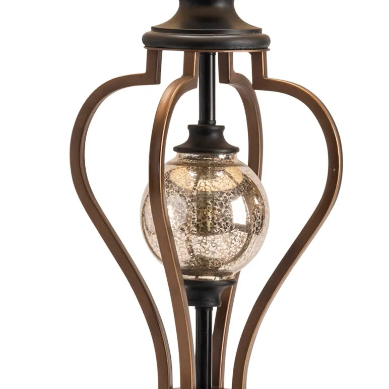 Zubeneschamali of Manchester Table Lamps (2-Pack), Bronze, Traditional