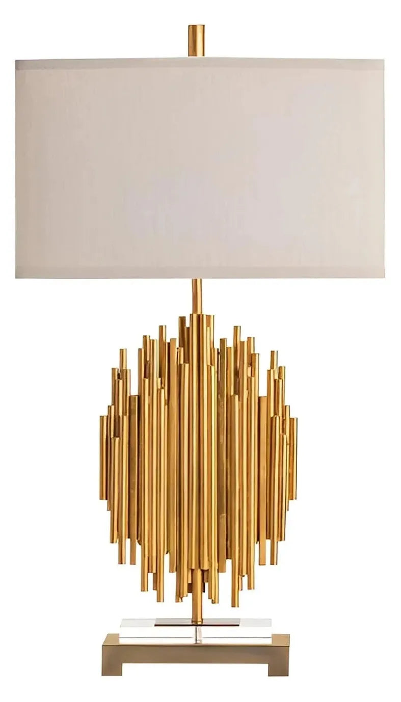 Yildun of Silverbrook Table Lamps (2-Pack), Gold, Contemporary