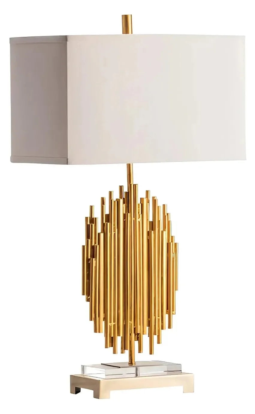 Yildun of Silverbrook Table Lamps (2-Pack), Gold, Contemporary