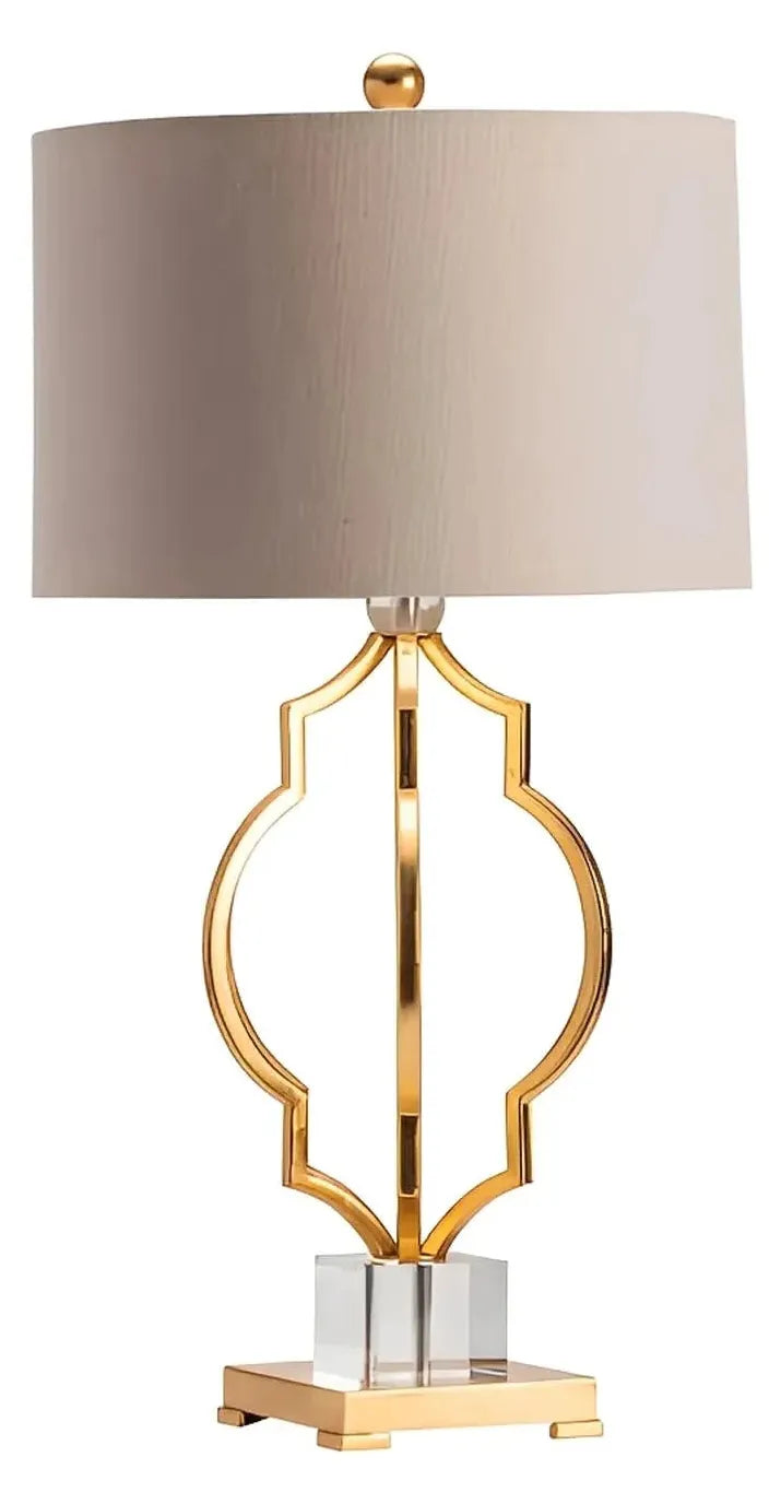 Icarus of Manchester Table Lamps (2-Pack), Gold, Traditional
