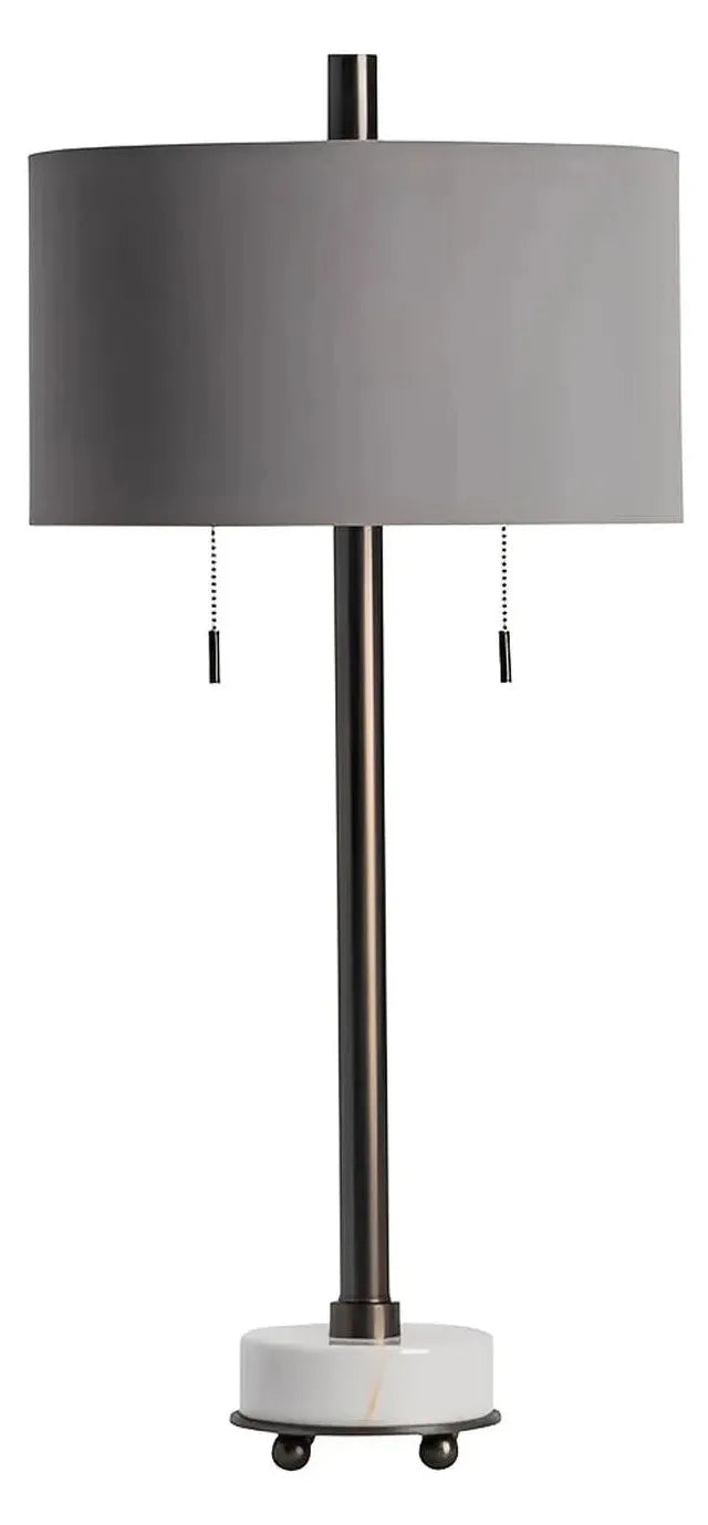 Mintaka of Saratoga Table Lamps (2-Pack), Black, Transitional