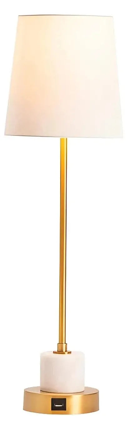 Regor of Hollis Table Lamps (2-Pack), Gold, Contemporary