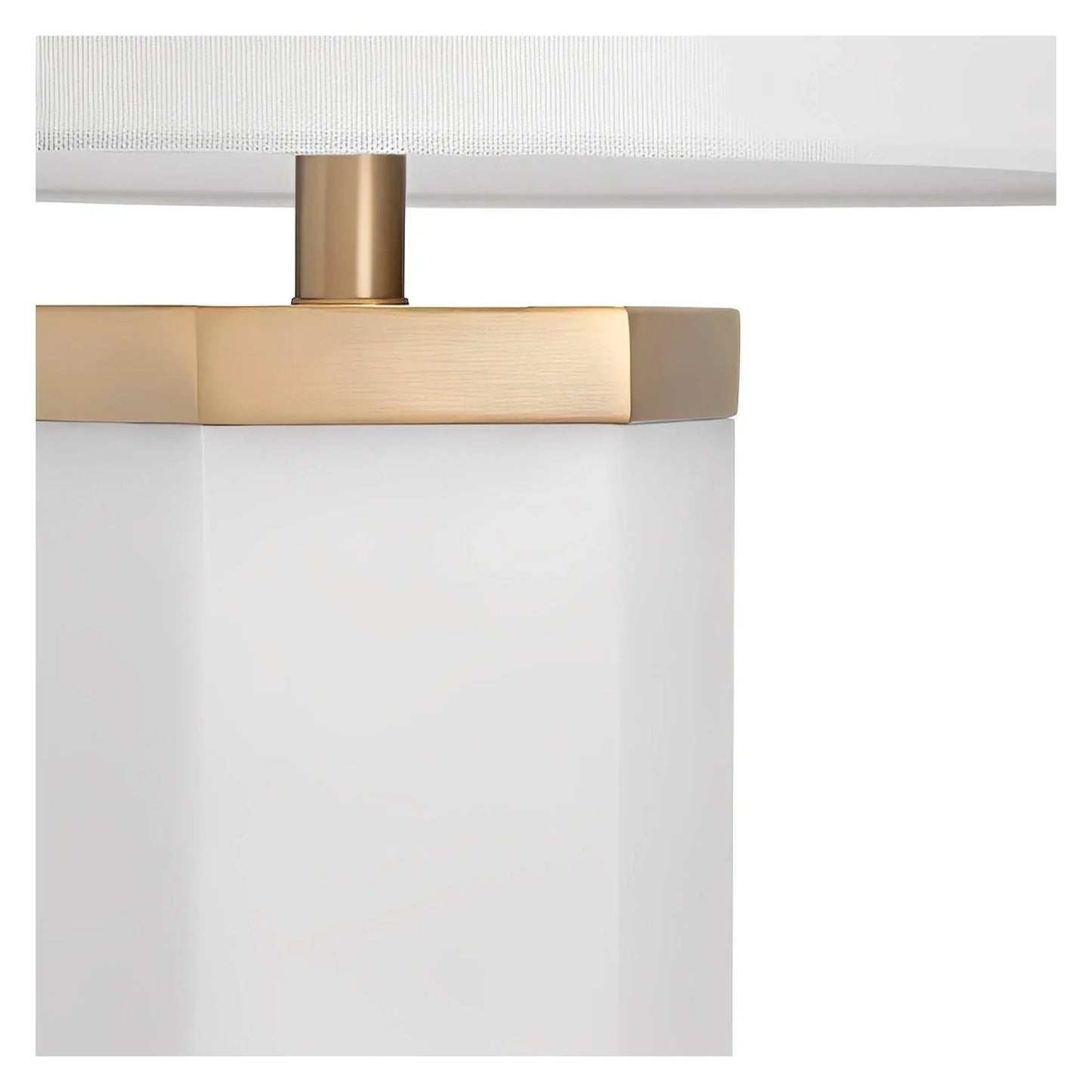 Wasat of Bay Harbor Table Lamps (2-Pack), White, Contemporary