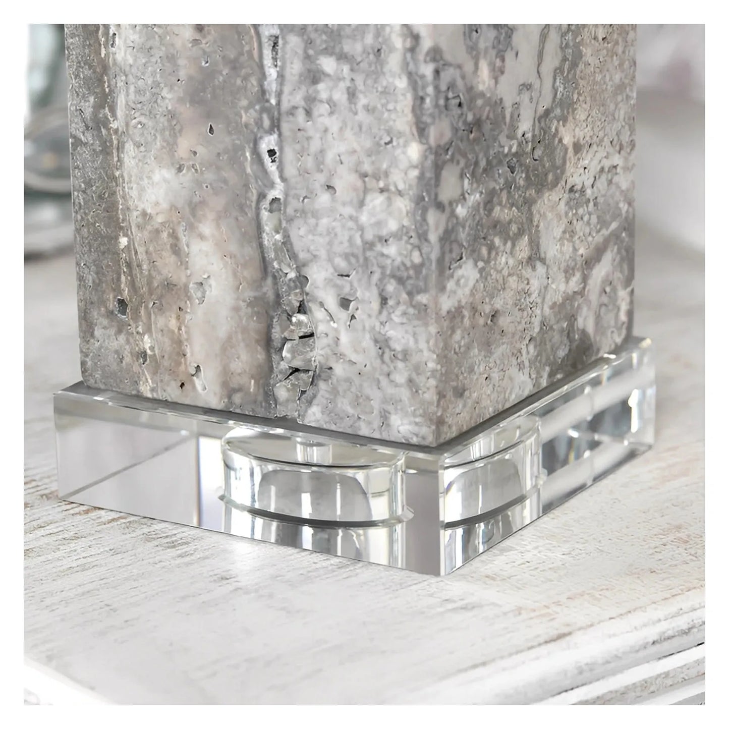 Scheat of Riverbend Table Lamps (2-Pack), Grey, Contemporary