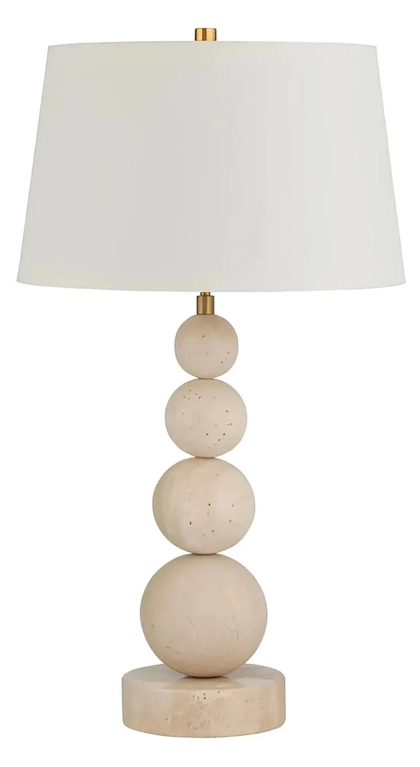 Enif of Adirondack Table Lamps (2-Pack), Beige, Coastal