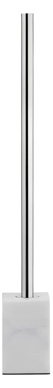 Sleek Contemporary Vega of Marblehead Harbor Table Lamps (2-Pack), Silver