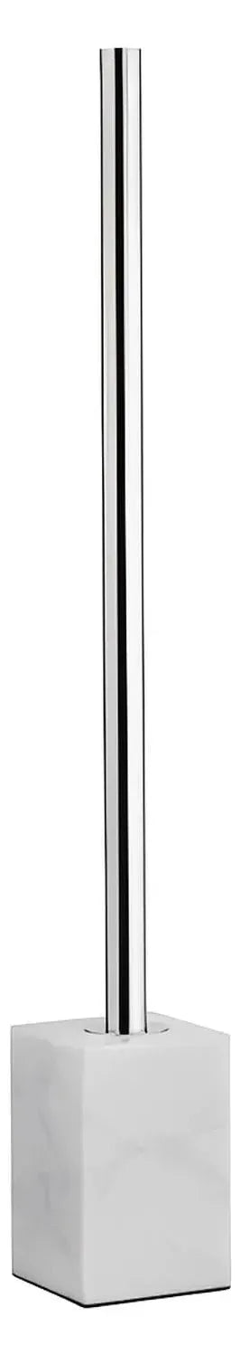 Sleek Contemporary Vega of Marblehead Harbor Table Lamps (2-Pack), Silver