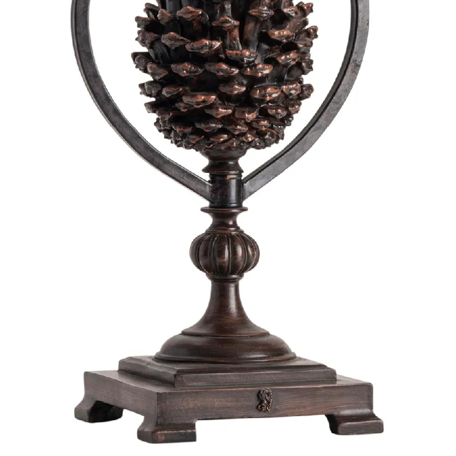Thalim of Oakridge Table Lamps (2-Pack), Brown, Rustic