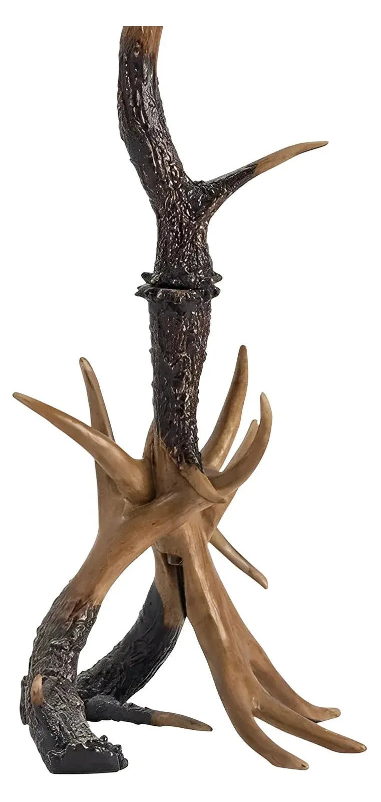 Antares Antlers Floor Lamp, Brown, Rustic