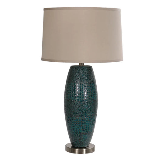 Pleione of Hearthstone Table Lamps (2-Pack), Blue, Transitional