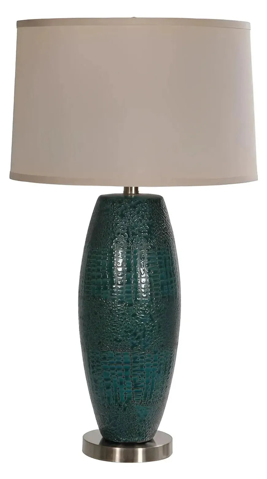 Pleione of Hearthstone Table Lamps (2-Pack), Blue, Transitional