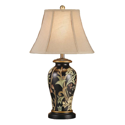 Rasalhague of Manchester Table Lamps (2-Pack), Black, Traditional