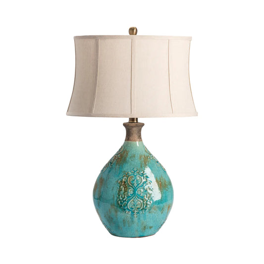 Sirius of Brookhaven Table Lamps (2-Pack), Blue, Coastal