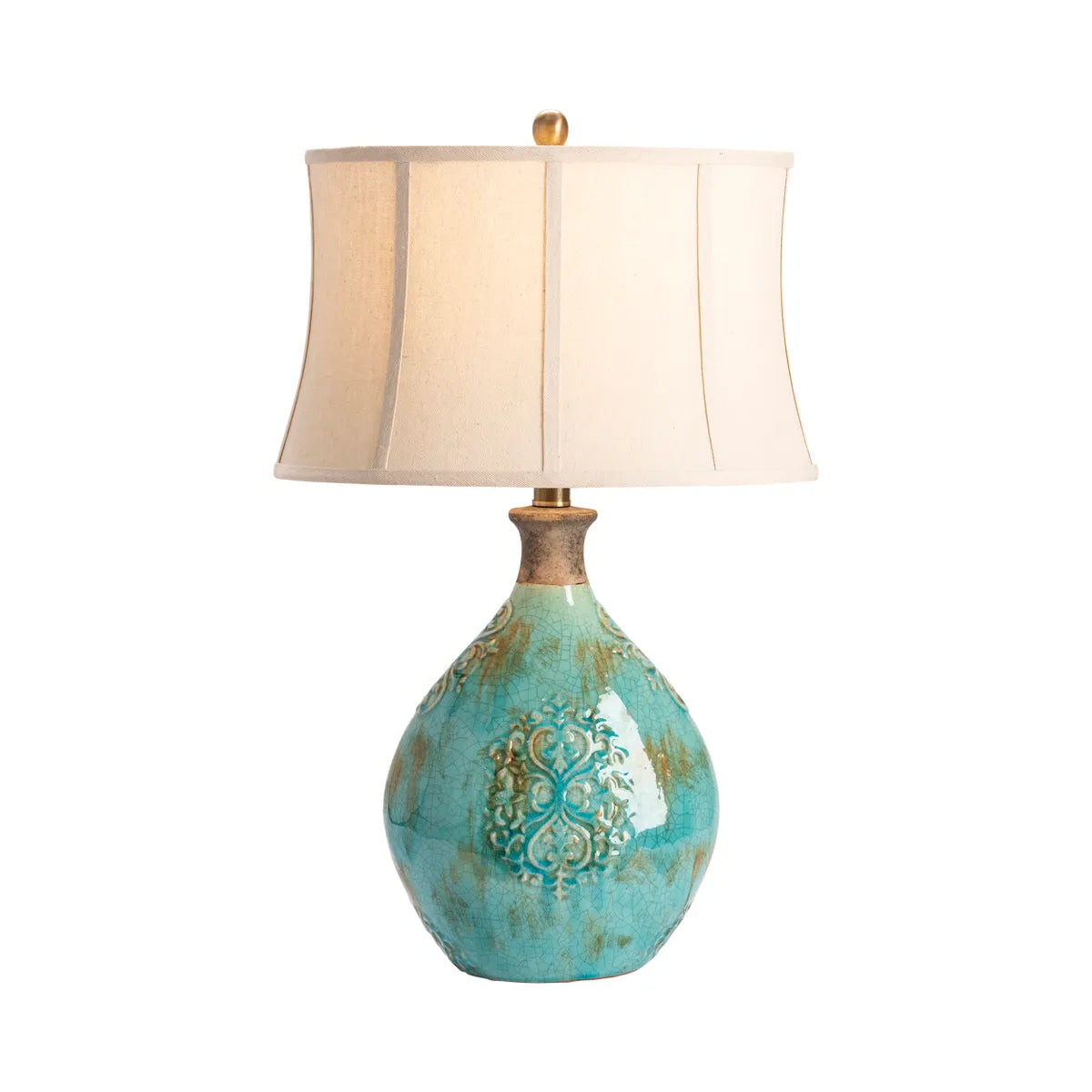 Sirius of Brookhaven Table Lamps (2-Pack), Blue, Coastal
