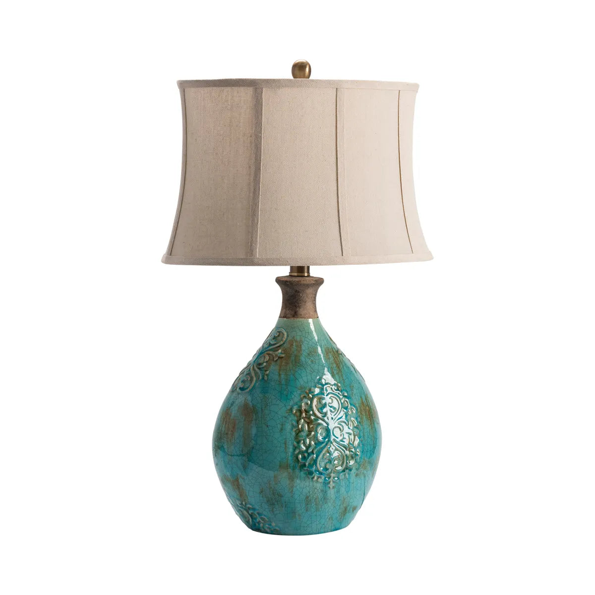 Sirius of Brookhaven Table Lamps (2-Pack), Blue, Coastal