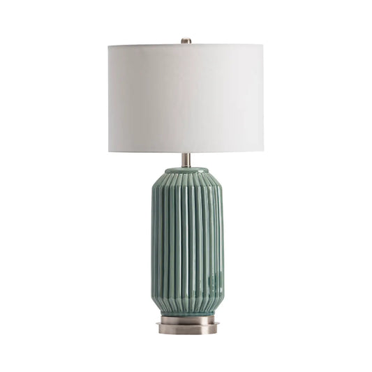 Zaurak of Montpelier Table Lamps (2-Pack), Blue, Transitional