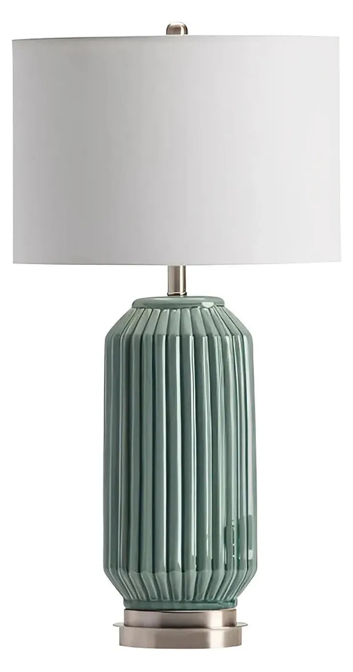 Zaurak of Montpelier Table Lamps (2-Pack), Blue, Transitional