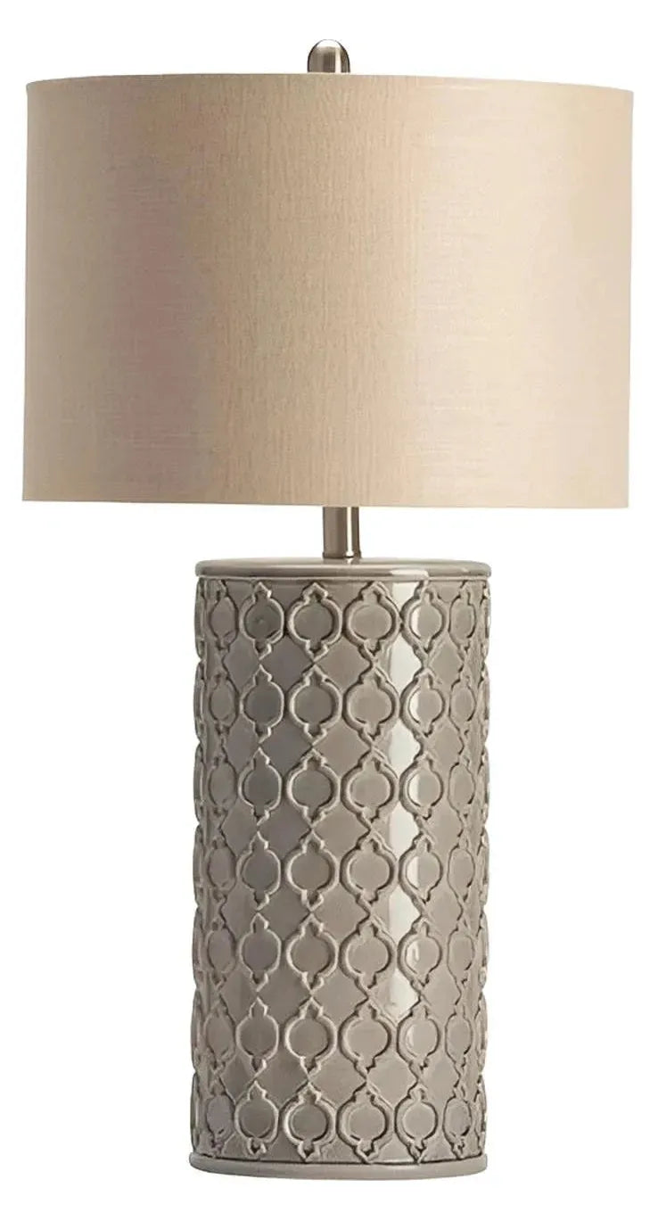 Wezen of Evergreen Bay Table Lamps (2-Pack), Grey, Transitional