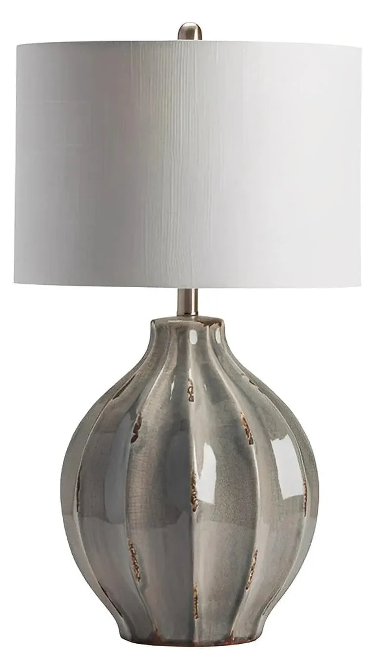 Icarus of Newport Table Lamps (2-Pack), Grey, Transitional