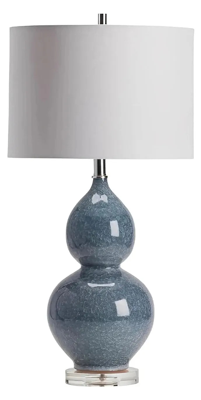 Nashira of White Mountain Table Lamps (2-Pack), Blue, Transitional
