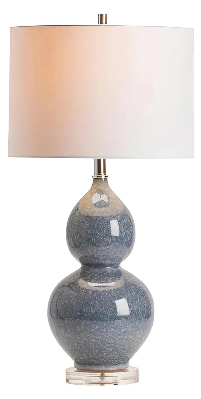 Nashira of White Mountain Table Lamps (2-Pack), Blue, Transitional