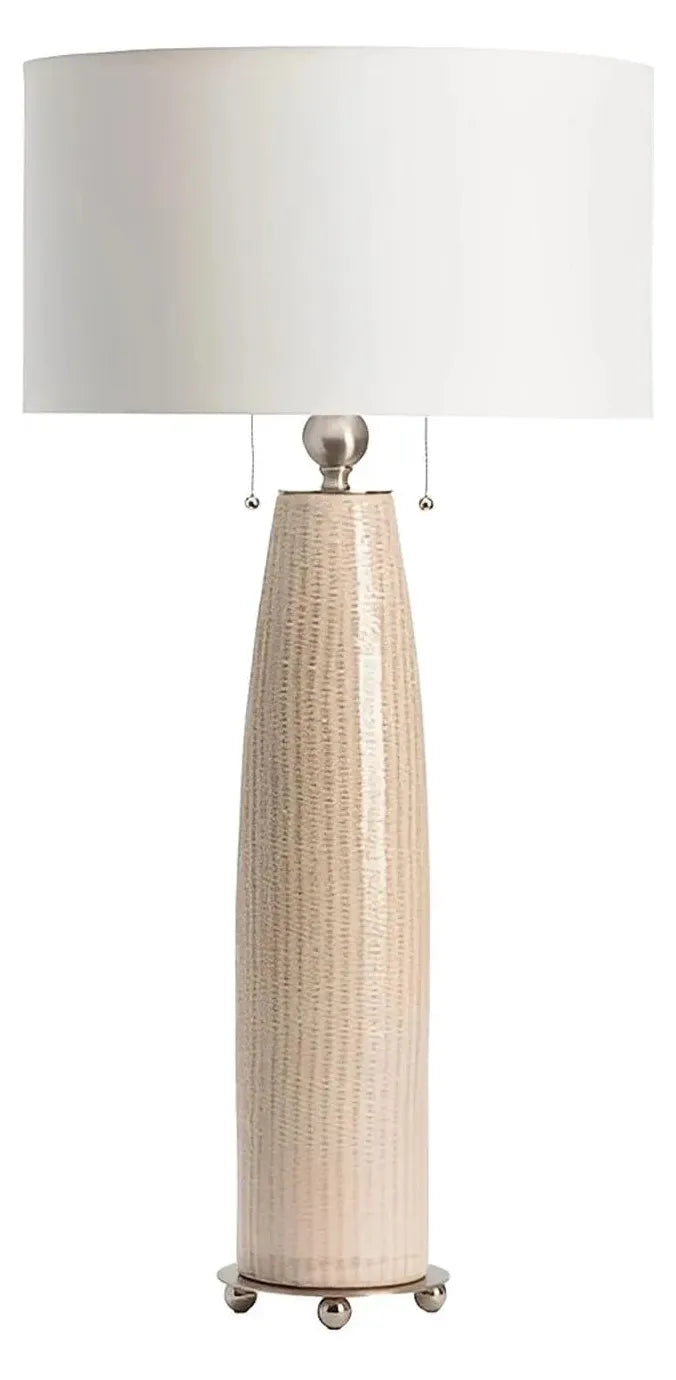 Achernar of York Harbor Table Lamps (2-Pack), Beige, Transitional