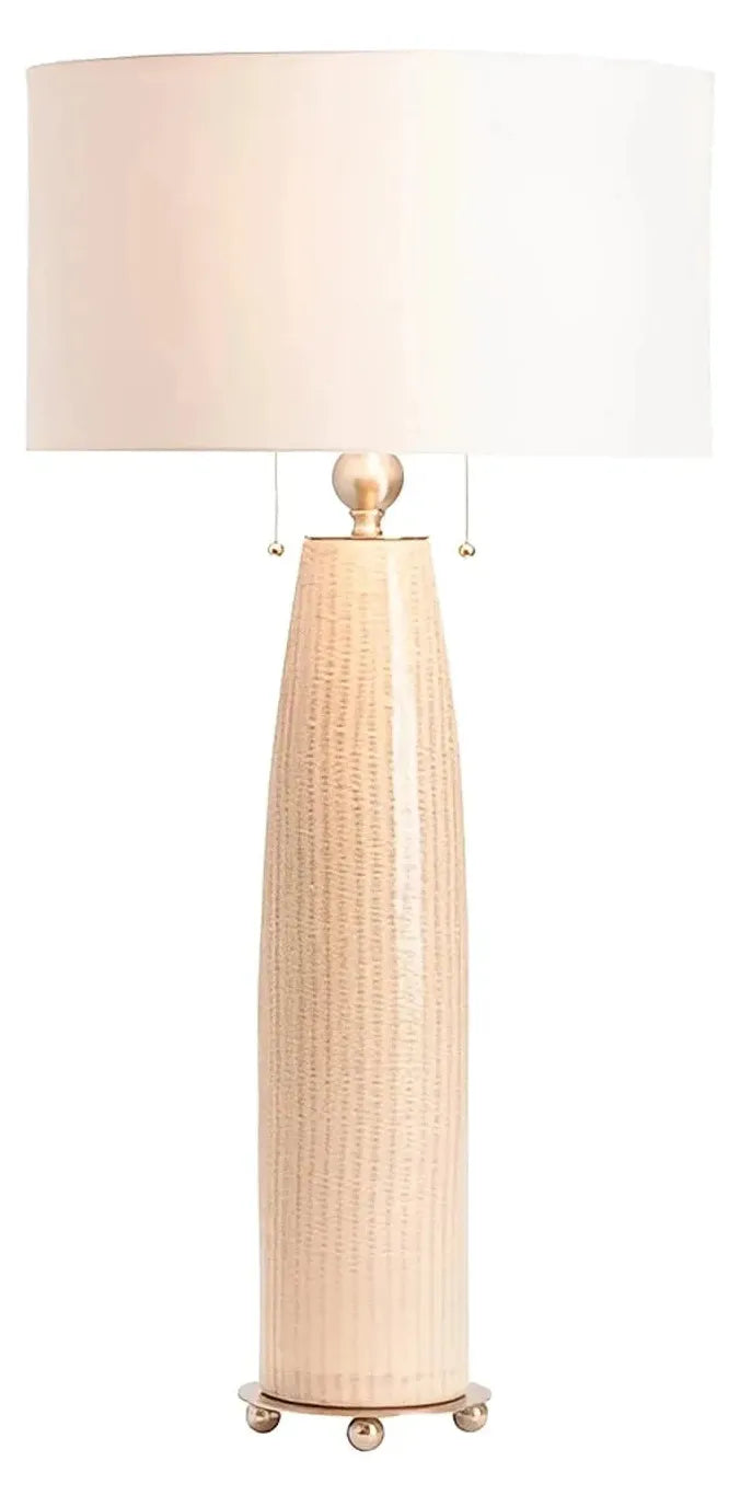 Achernar of York Harbor Table Lamps (2-Pack), Beige, Transitional